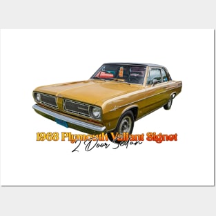 1968 Plymouth Valiant Signet 2 Door Sedan Posters and Art